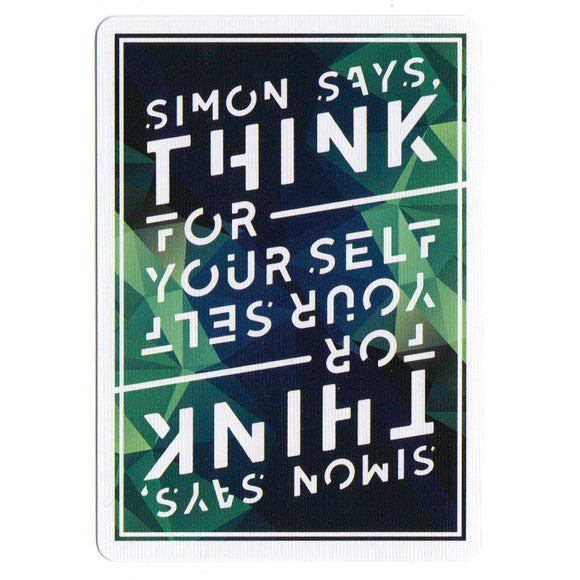 サイモン・セイズ・シンク・フォー・ユアセルフ・デック / Simon Says Think For Yourself Deck