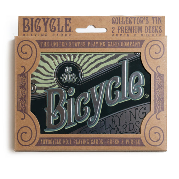 【復刻】バイシクル・デック：オートサイクルNo.1：2色セット / Bicycle Deck: Autocycle No.1 (Two Deck Set)