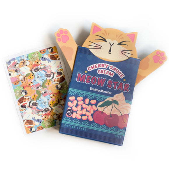 【セール品】にゃんこデックv2：うすい茶色にゃんこ（お菓子箱）