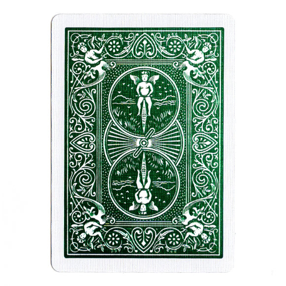 箔押しバイシクル・メタルラックス・デック：グリーン / Bicycle MetalLuxe Deck: Foil Green by Jakarte