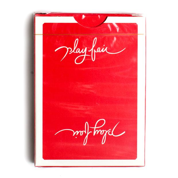 プレイフェアトランプ　セカンド50個青 プレイフェア・セカンド・トランプ：レッド