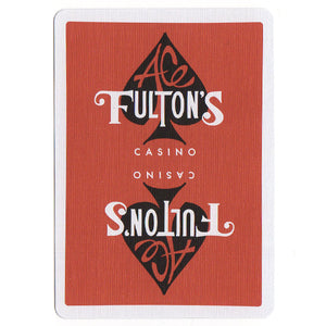 エース・フルトン・デック：ビンテージバック（オレンジ） / Ace Fulton's Casino Deck: Vintage Back