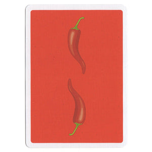 ホットソース・デック：レッド（シール付き） / Gettin' Spicy Deck by Organic Playing Card