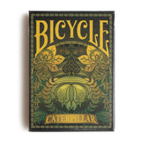 バイシクル・キャタピラー・デック：ダークグリーン/ Bicycle Caterpillar Deck: Dark Green