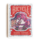 バイシクル・エレガント・カルーセル・デック：レッド / Bicycle Elegant Carousel Deck: Scarlet