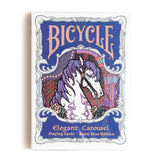 バイシクル・エレガント・カルーセル・デック：ブルー / Bicycle Elegant Carousel Deck: Royal Blue