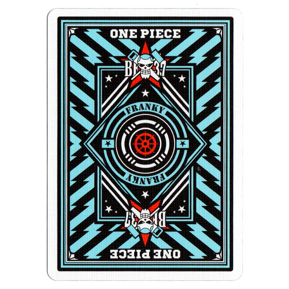 【セール品】ワンピース・デック：フランキー（水色） / One Piece Deck: Franky